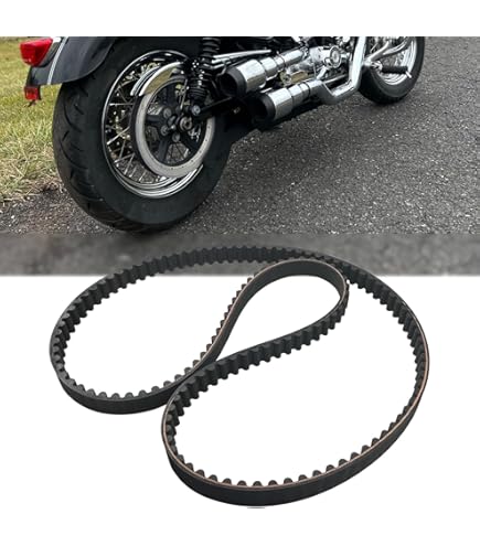 た Amazon.co.jp: Meyffon 139T 3/4インチ リアドライブベルト Buell